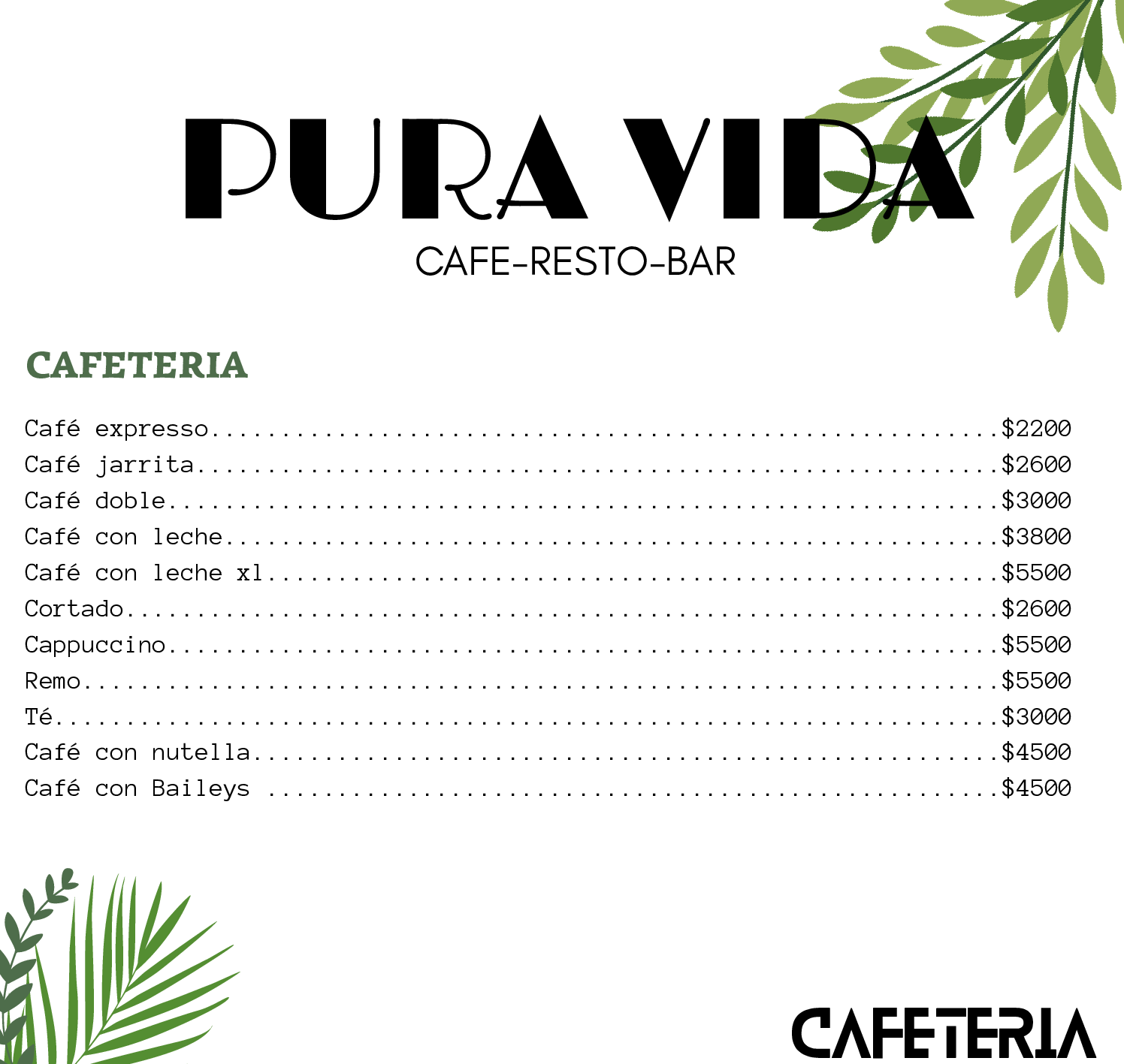 Cafetería