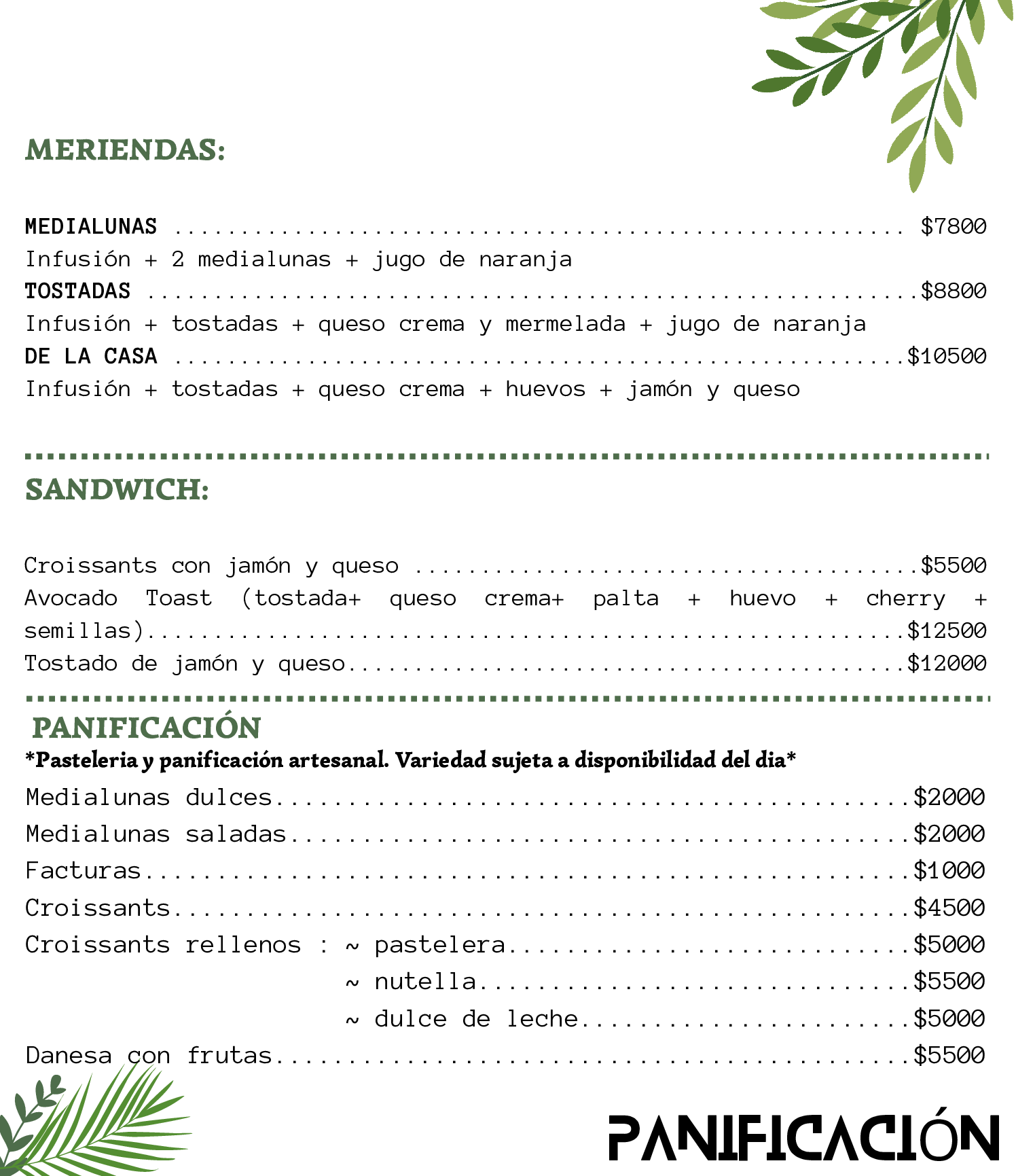 Meriendas